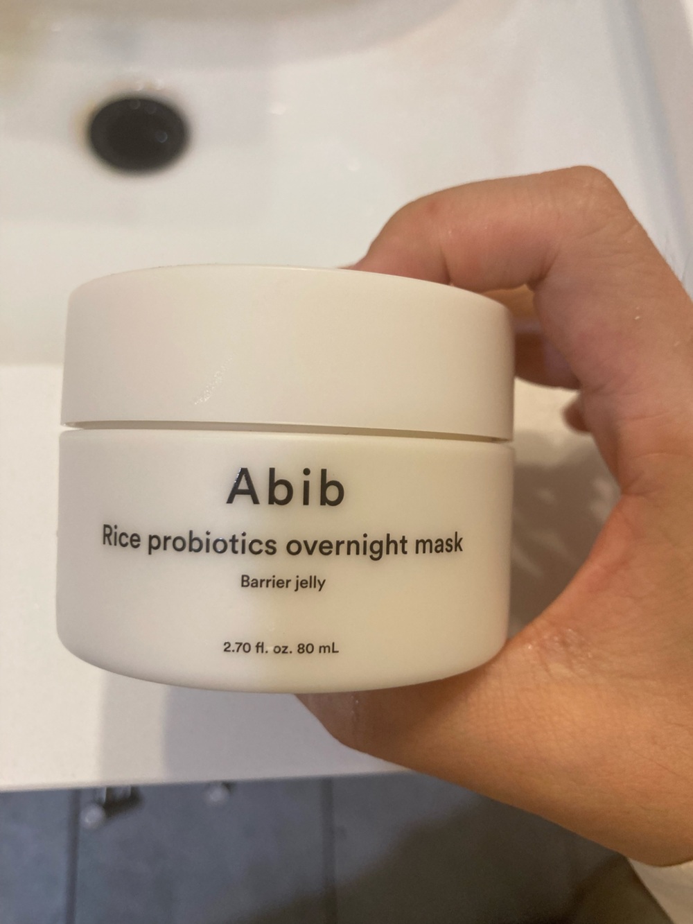 Abib Rice Probiotics Overnight Mask - Cream